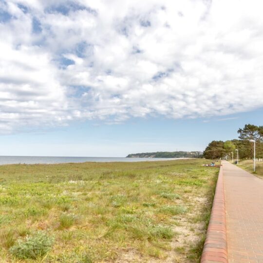 Ferienwohnung Helene im Ostseebad Baabe auf der Insel Rügen an der Ostsee nahe Binz - Stand Promenade