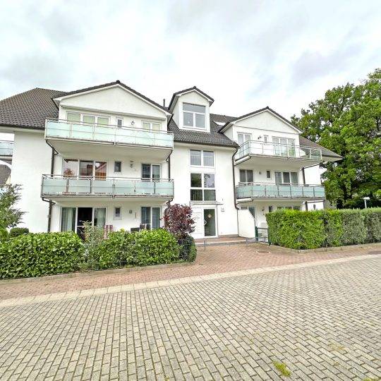 Ferienwohnung Helene an der Ostsee im Ostseebad Baabe auf der Insel Rügen - Frontansicht